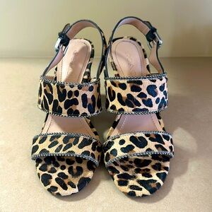 Coach Cheetah Print heels